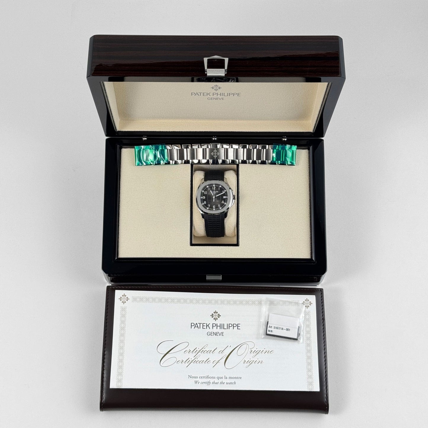 Patek Philippe Aquanaut 3285 V3 – Swiss Super Clone 5167/1A-001 Stainless Steel Black Dial (2023)