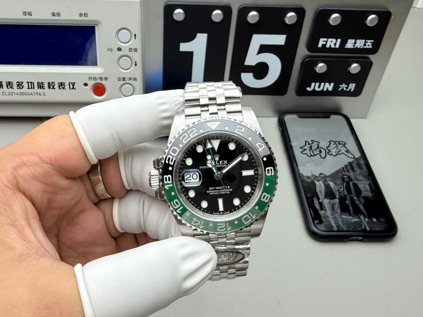 Rolex GMT-Master II 3285 V3 – 126720VTNR 'Sprite' Lefty Stainless Steel Jubilee (2025)