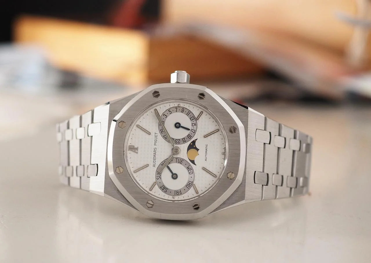 Audemars Piguet Royal Oak 25654ST.OO.0944ST.01 Perpetual Calendar Stainless Steel Silver Dial