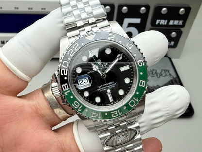 Rolex GMT-Master II 3285 V3 – 126720VTNR 'Sprite' Lefty Stainless Steel Jubilee (2025)