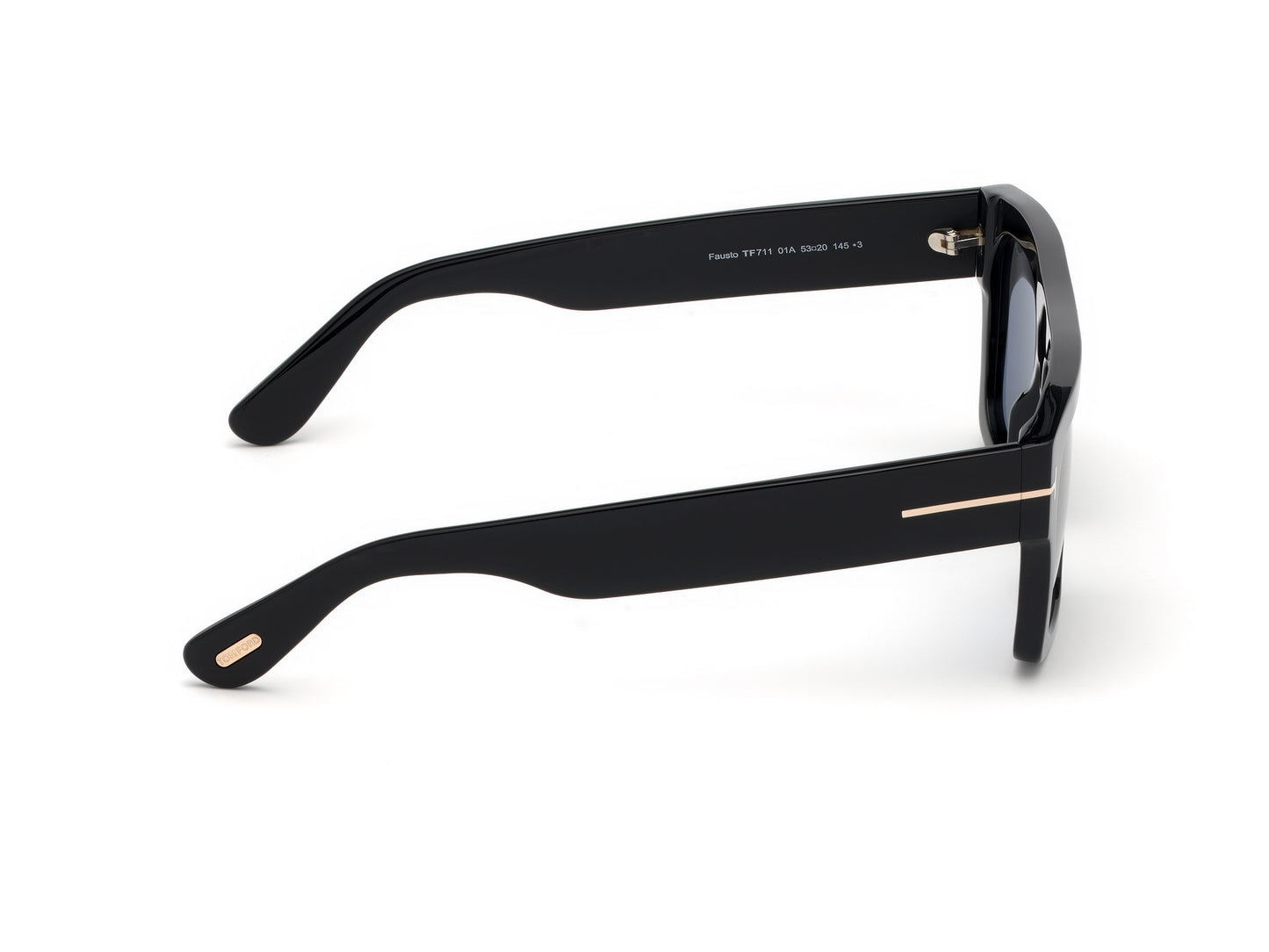 Tom Ford FT0711 01A Fausto Sunglasses for Men - Black