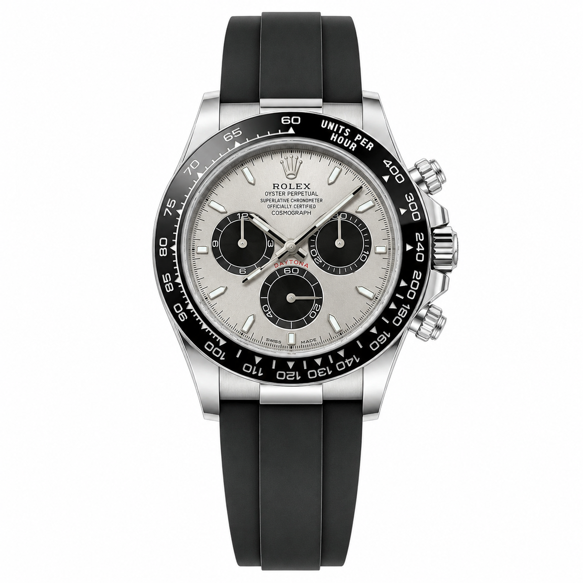 Rolex Daytona 116519LN 'Ghost' Oro Blanco Acero y Esfera Negra Brillante