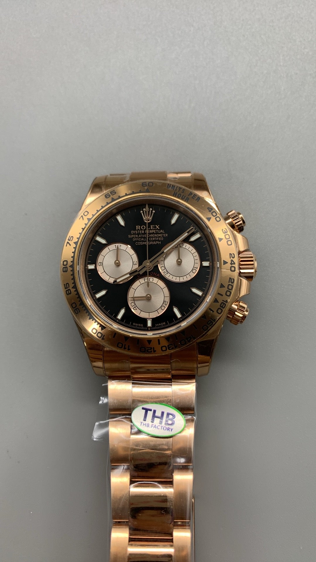 Rolex Daytona 126505 Oro Rosa Esfera Negra Brillante (2024)