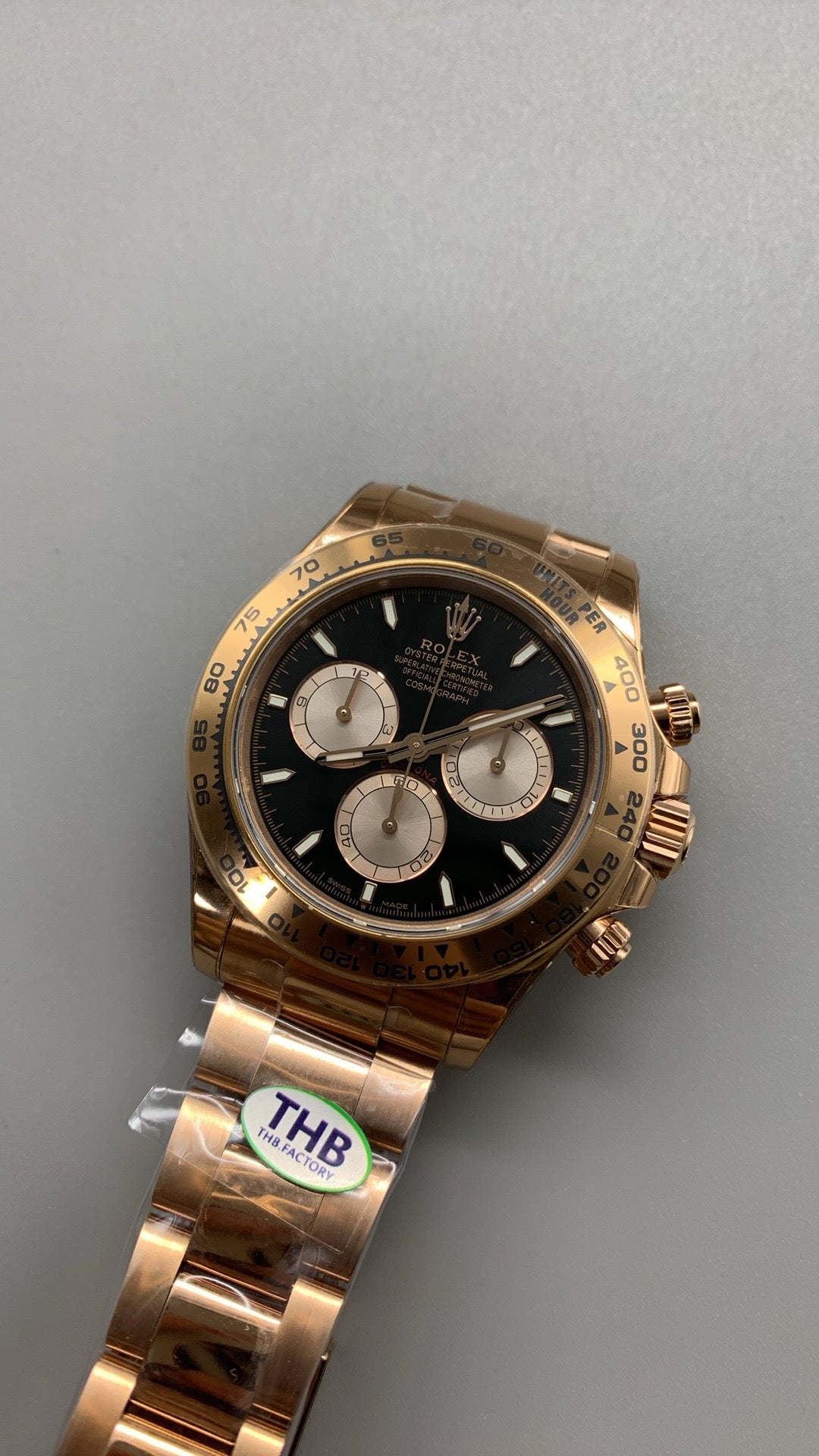 Rolex Daytona 126505 Oro Rosa Esfera Negra Brillante (2024)