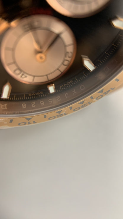 Rolex Daytona 126505 Oro Rosa Esfera Negra Brillante (2024)