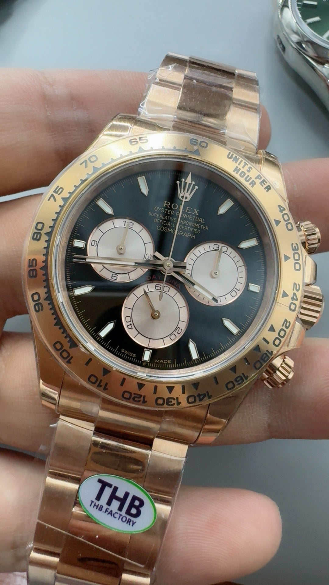Rolex Daytona 126505 Oro Rosa Esfera Negra Brillante (2024)