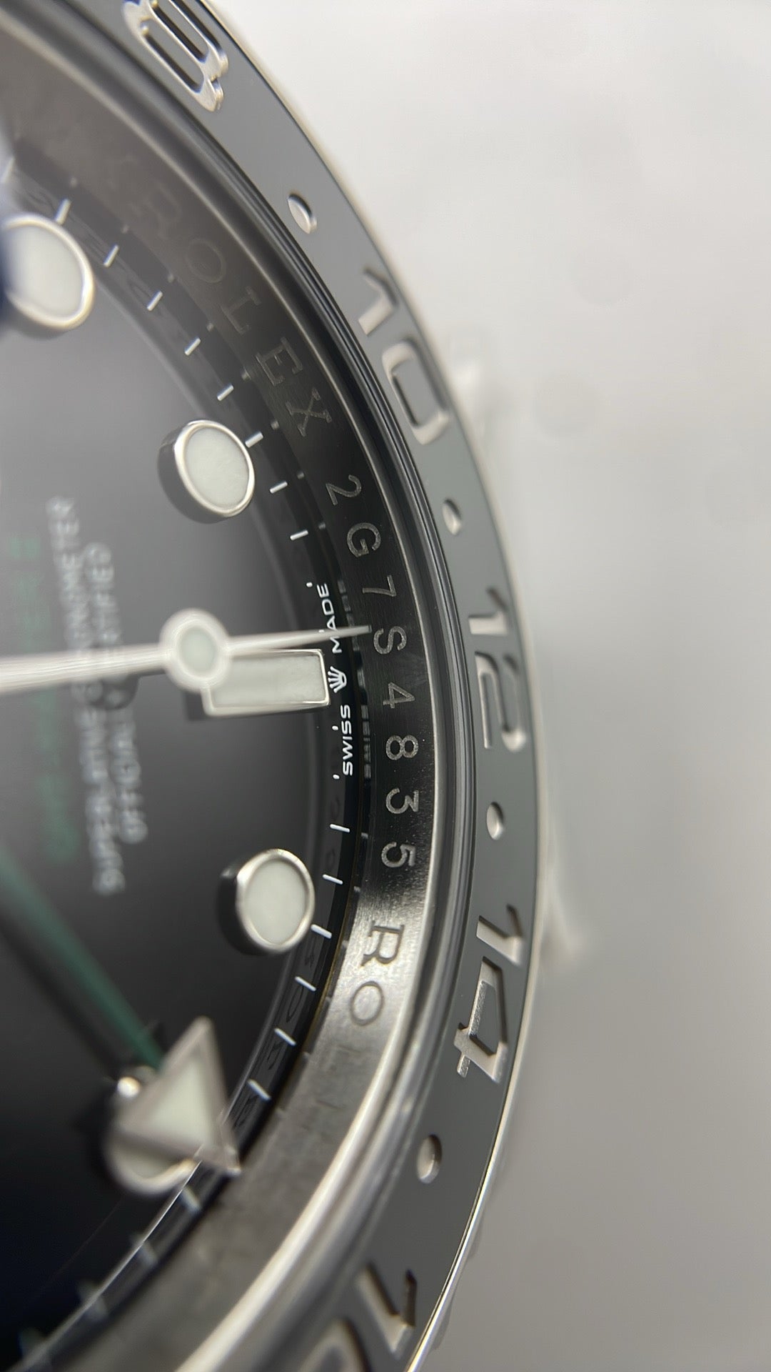 Rolex GMT-Master II 3285 V3 – 126710GRNR 'Bruce Wayne' Stainless Steel Black Dial Jubilee
