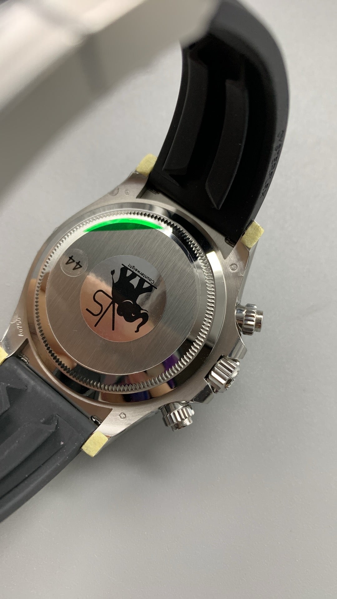 Rolex Daytona 116519LN 'Ghost' Oro Blanco Acero y Esfera Negra Brillante