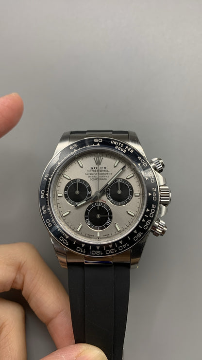 Rolex Daytona 116519LN 'Ghost' Oro Blanco Acero y Esfera Negra Brillante