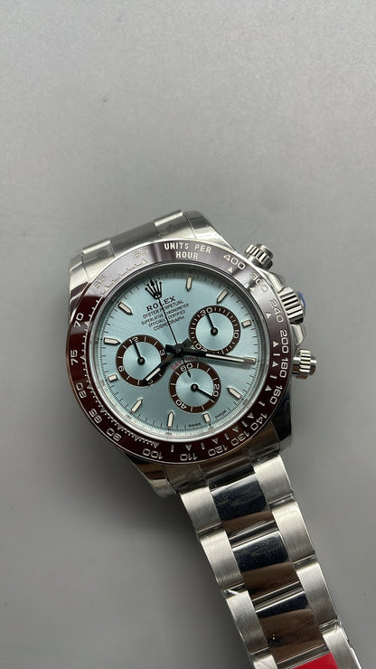 Rolex Cosmograph Daytona "Ice Blue" 40 – VSF SUPER CLONE – 126506 – Oyster Bracelet