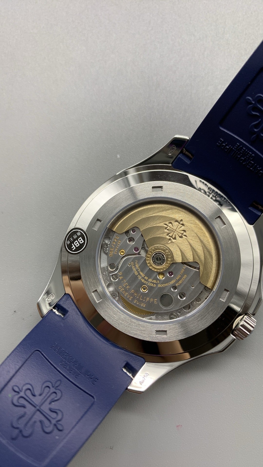 Patek Philippe Aquanaut 5168G-001 Blue Dial - BBF SUPER CLONE - 3285 V3