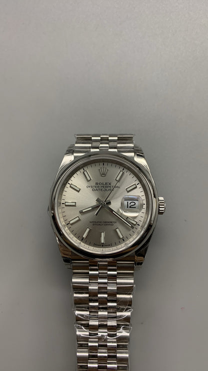 Rolex Datejust 41 126300 Acero Inoxidable Esfera Plateada Oyster (2025)