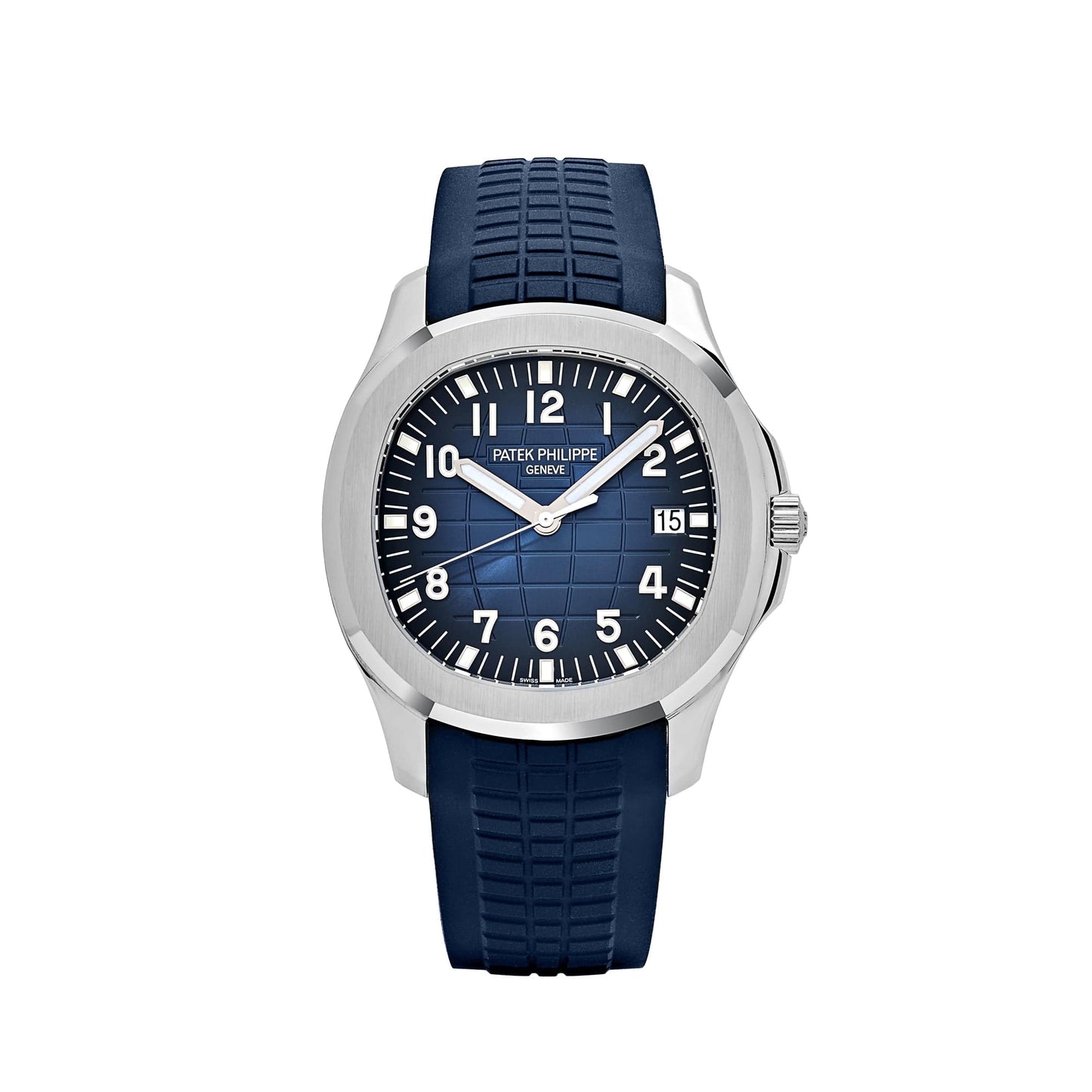 Patek Philippe Aquanaut 3285 V3 – Swiss Super Clone 5168G-001 White Gold Blue Dial (2025)