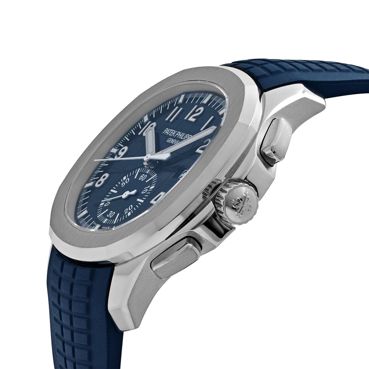 Patek Philippe Aquanaut 3285 V3 – Swiss Super Clone 5968G-001 White Gold Blue Dial (2025)