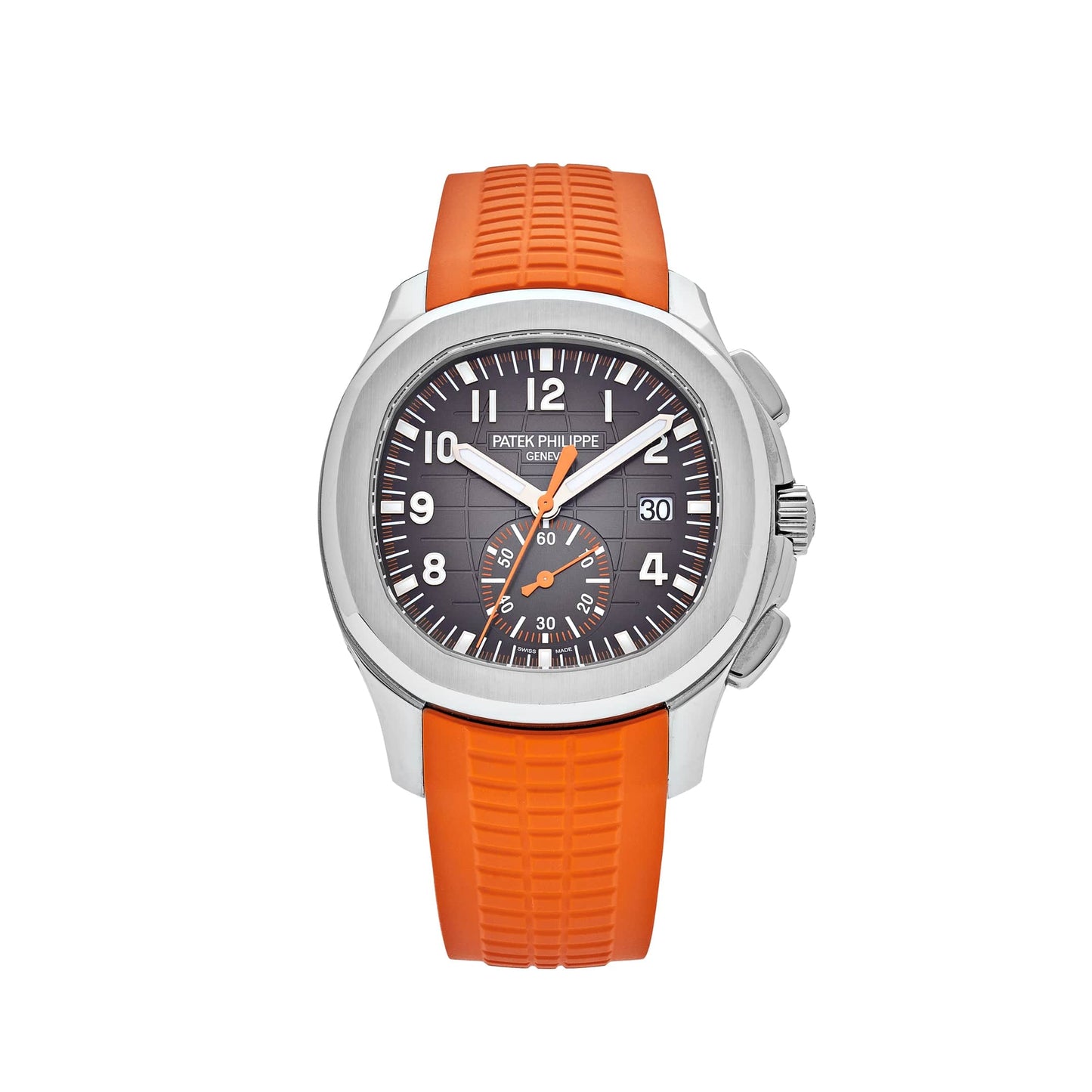 Patek Philippe Aquanaut Chronograph 3285 V3 – Swiss Super Clone 5968A-001 Stainless Steel Black Dial (2024)