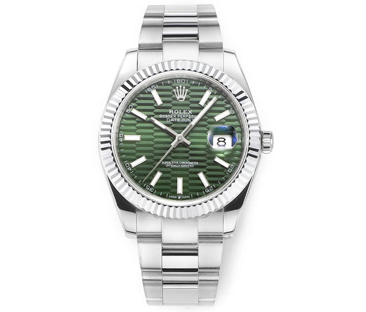 Rolex Datejust 41 126300 Acero Inoxidable Esfera Verde Oyster (2025)