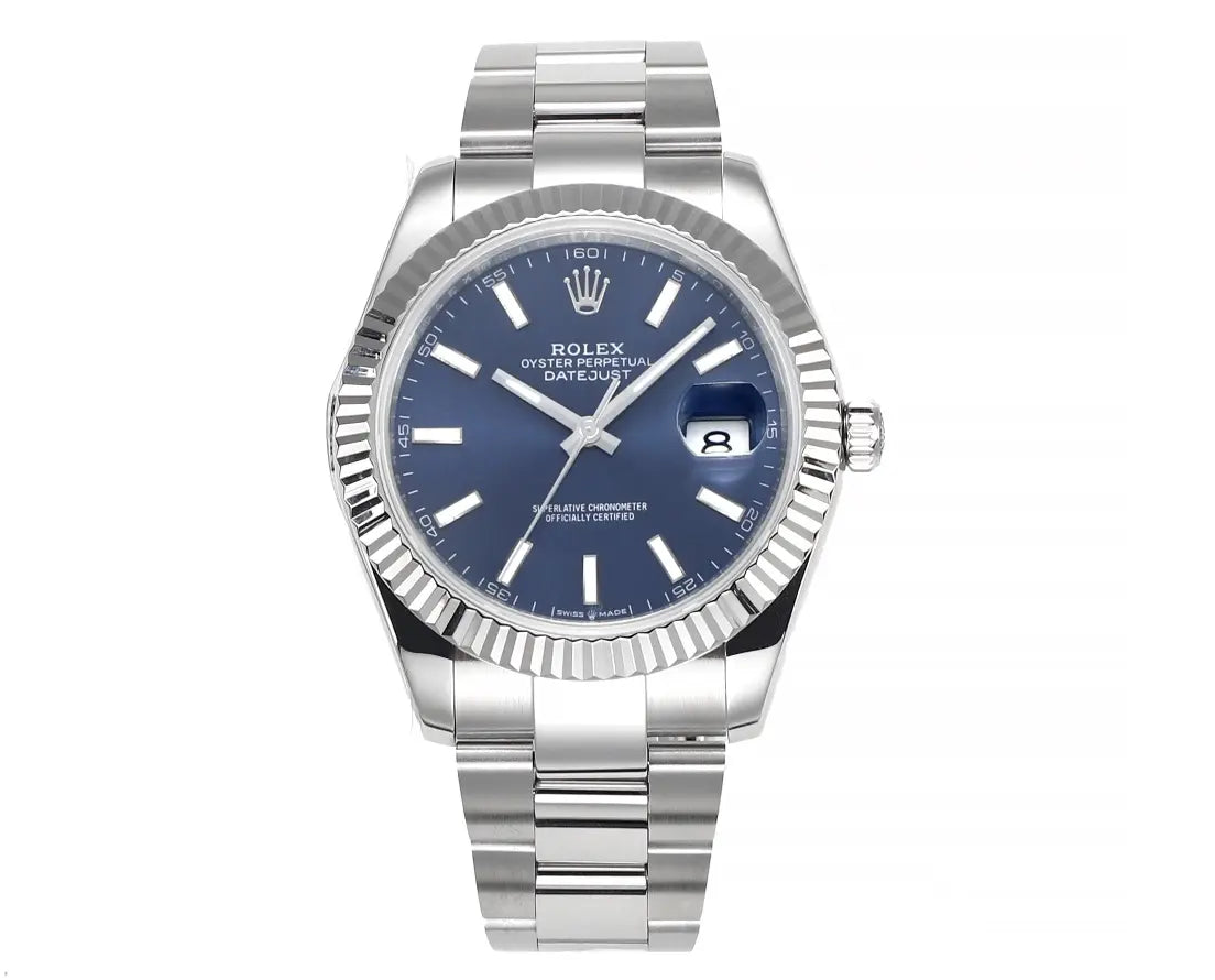 Rolex Datejust 41 116300 Stainless Steel Blue Dial Oyster
