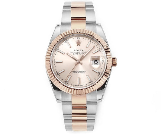 Rolex Datejust 41 126331 Oro Rosa Acero Inoxidable Esfera Sundust Jubilee (2024)
