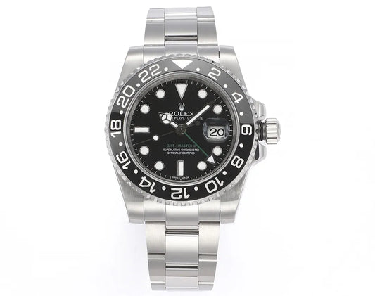 Rolex GMT-Master II 3285 V3 – 126710GRNR 'Bruce Wayne' Stainless Steel Black Dial Oyster (2025)