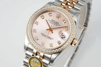 Rolex Datejust 31 278271 'Ladies' Stainless Steel Rose Gold Silver Diamond Dial (2024)