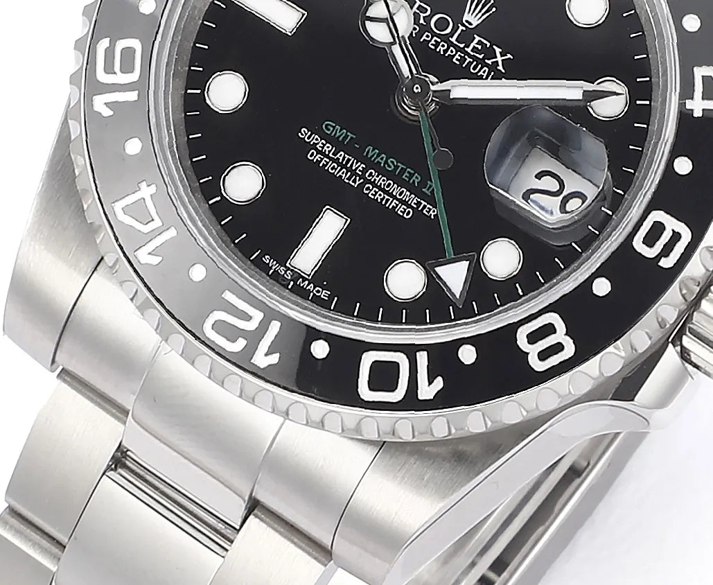 Rolex GMT-Master II 3285 V3 – 126710GRNR 'Bruce Wayne' Stainless Steel Black Dial Oyster (2025)
