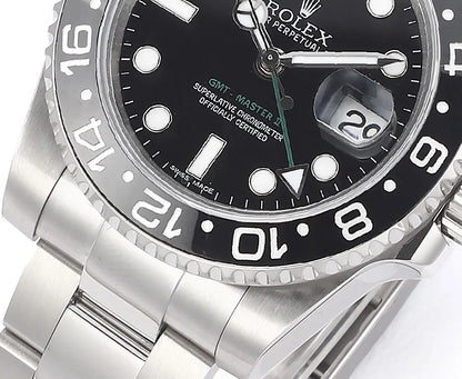 Rolex GMT-Master II 3285 V3 – 126710GRNR 'Bruce Wayne' Stainless Steel Black Dial Oyster (2025)