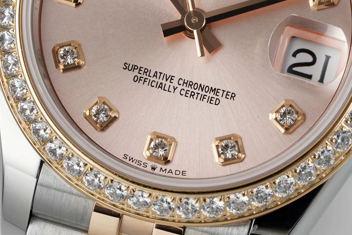 Rolex Datejust 31 278271 'Ladies' Stainless Steel Rose Gold Silver Diamond Dial (2024)