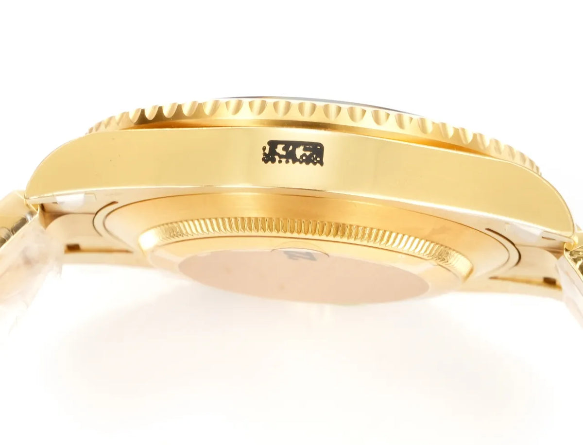 Rolex Submariner Date 116618LN Yellow Gold Black Dial